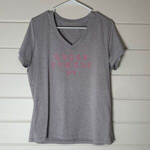 Under Armour Loose Fit V-neck Tee Women’s Size Large